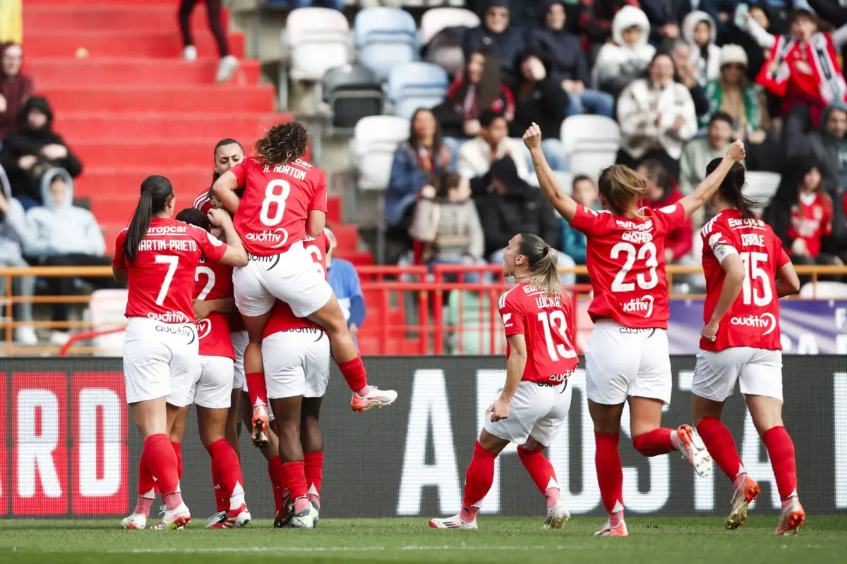 Encarnadas venceram mais uma vez a Taça da Liga