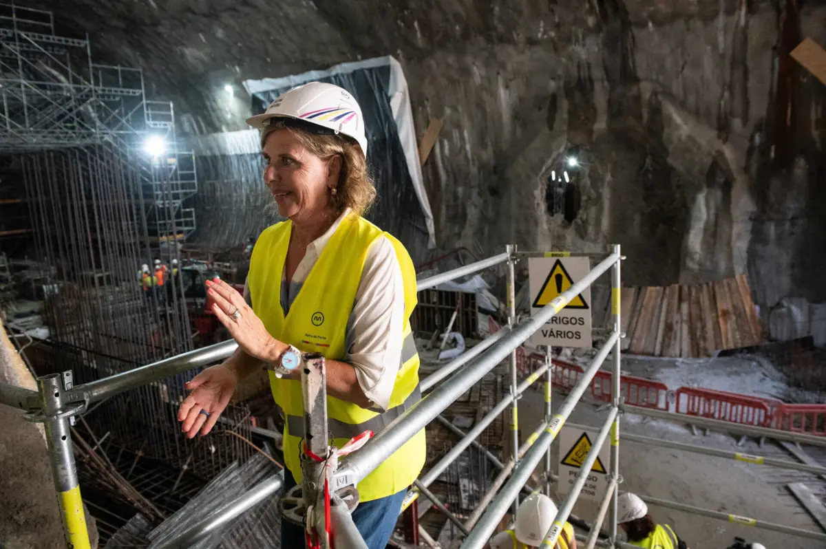 A secretária de Estado da Mobilidade, Cristina Pinto Dias