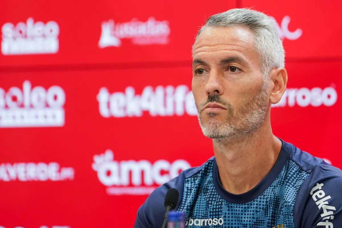 Carlos Vicens, treinador do Sporting de Braga