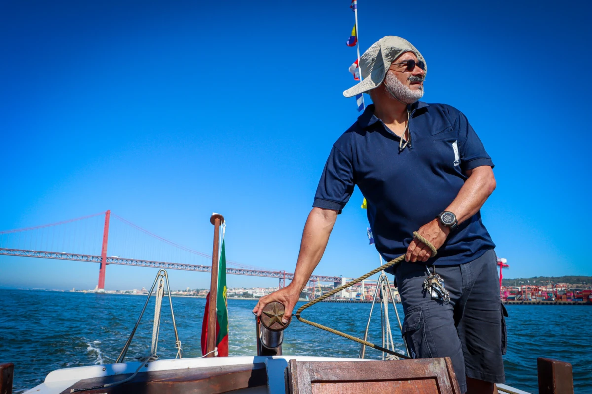 Programa da rede Ciência Viva para o verão foi apresentado a borda da embarcação tradicional falua, no rio Tejo