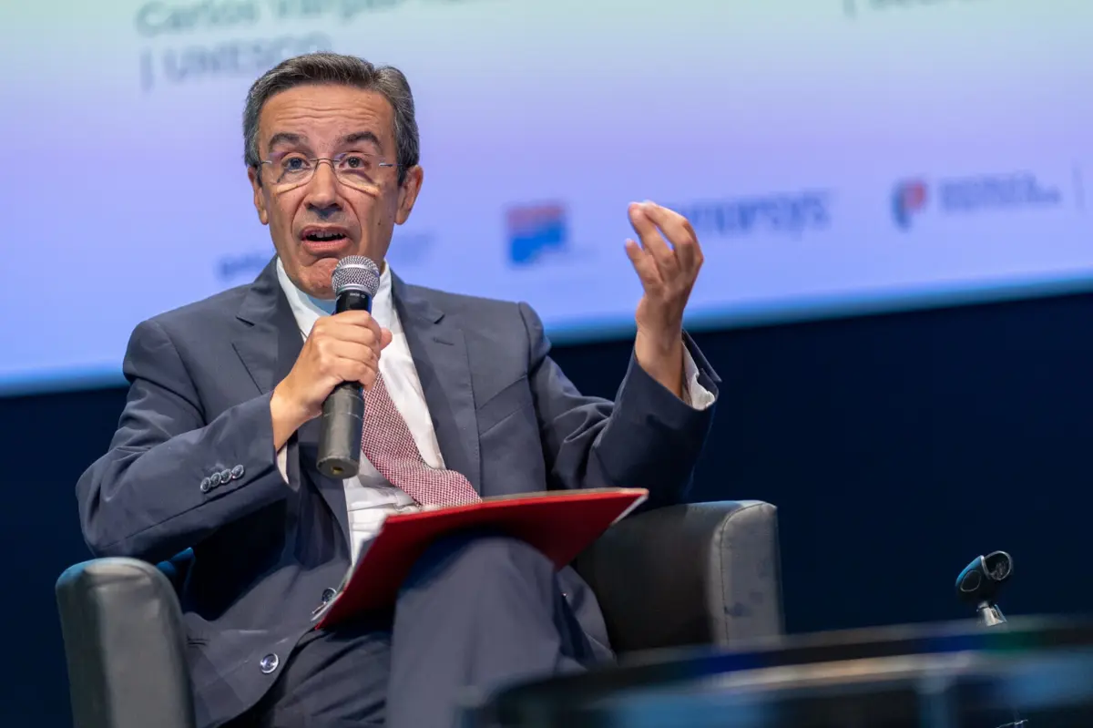 O secretário de Estado da Educação, António Leite, esteve presente no evento final da 9.ª edição da Apps for Good