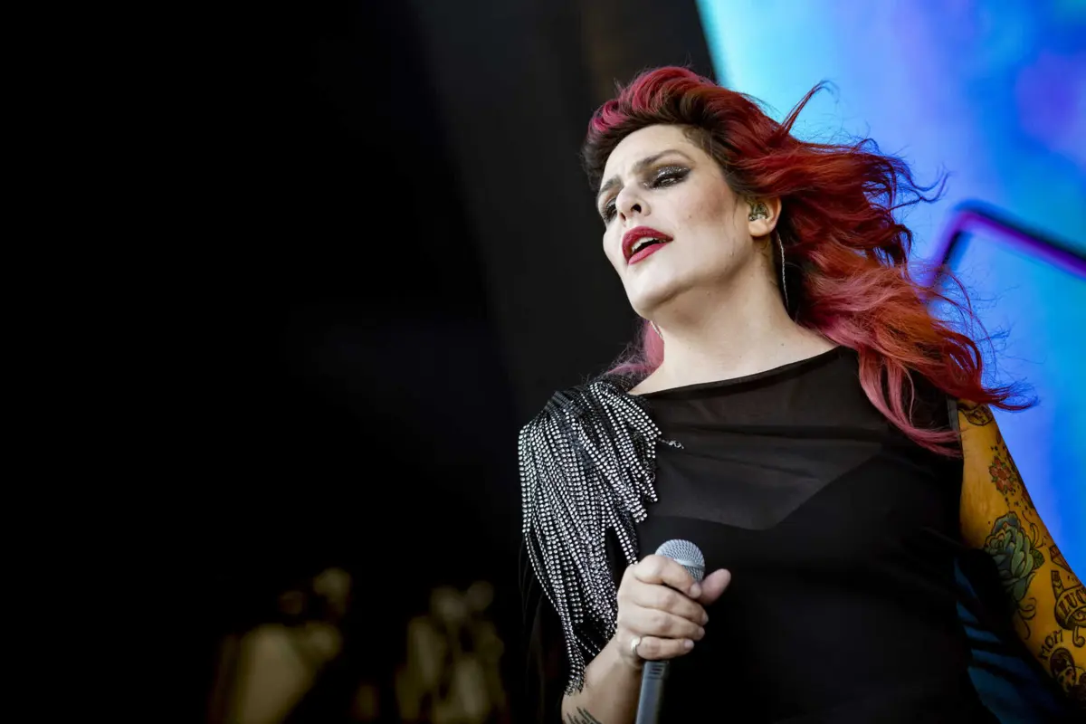 Sónia Tavares, vocalista da banda The Gift