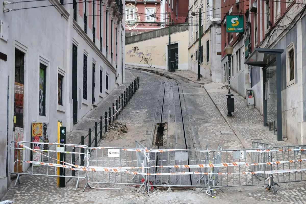Elevador da Glória descarrilou a 3 de setembro