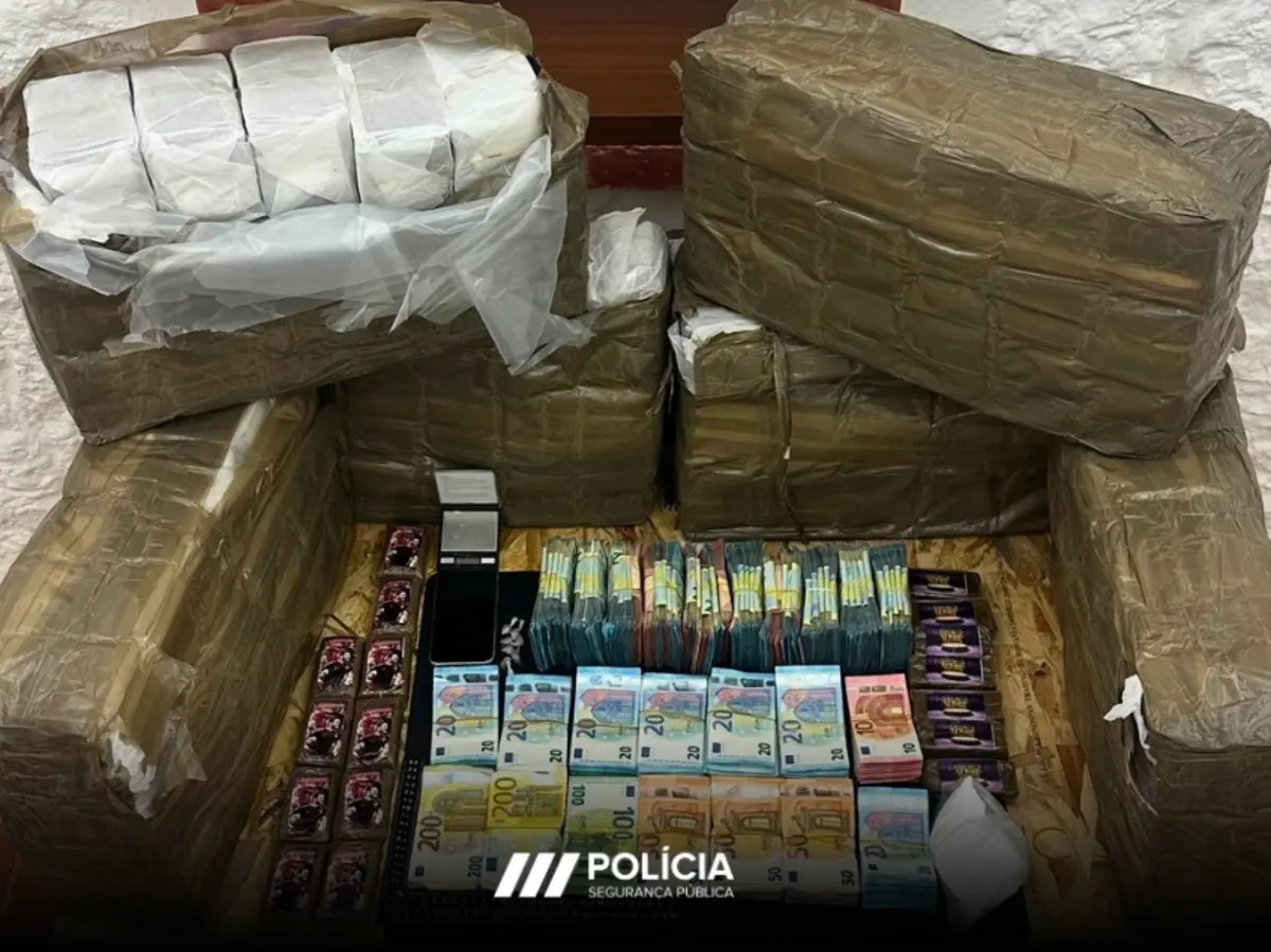 PSP apreendeu mais de 112 quilos de droga