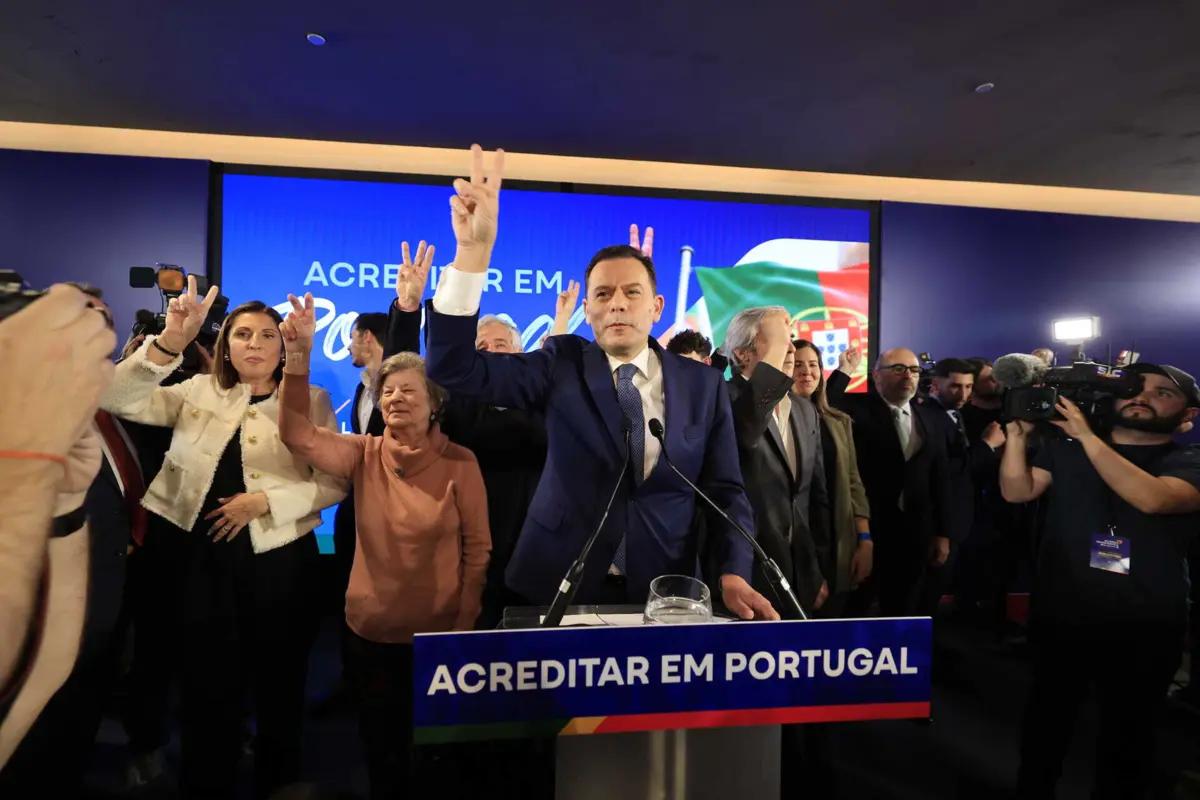 Imagem de contexto do artigo Montenegro confia que será primeiro-ministro e promete dialogar