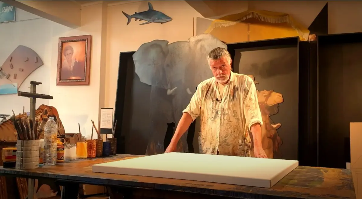 Imagem de contexto do artigo Morreu o artista plástico Luís Vieira-Baptista, "pai do visionismo"