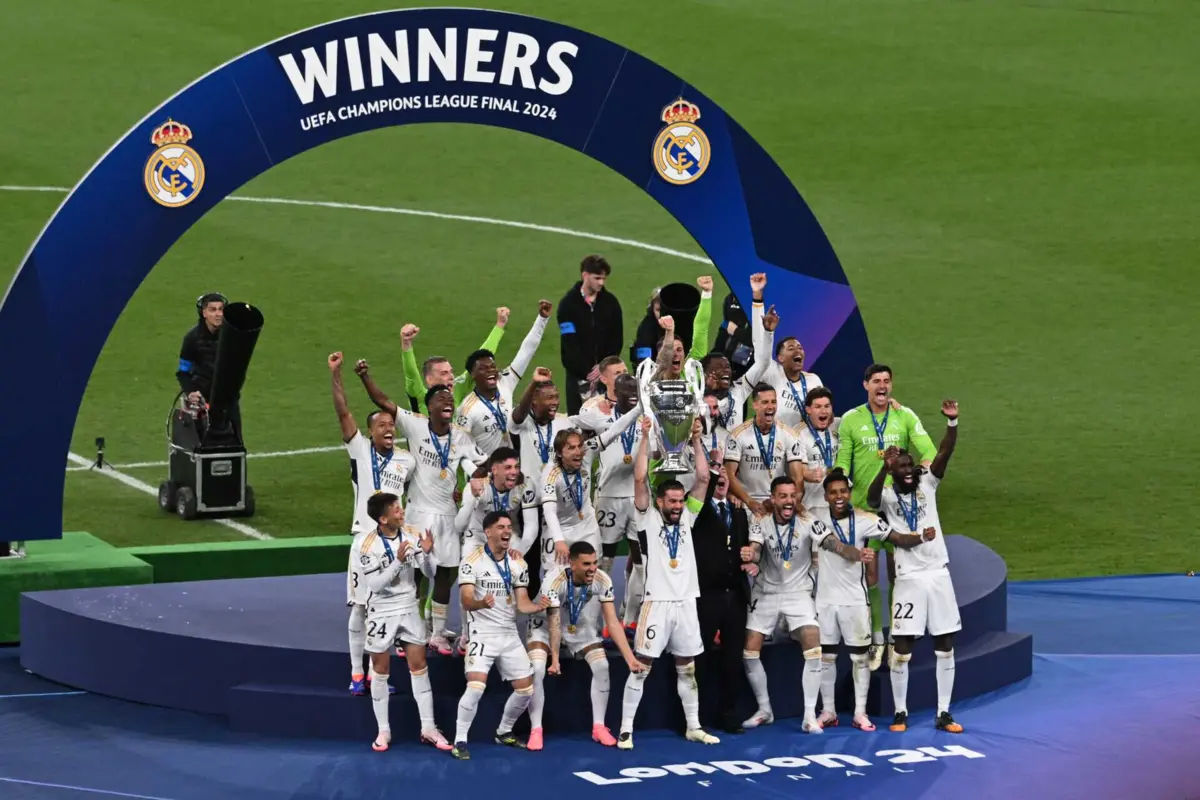 O Real Madrid conquistou o troféu em 2023/24