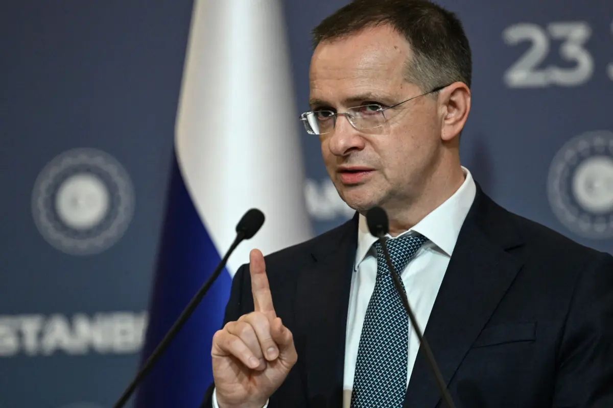 Negociador Vladimir Medinsky disse que Rússia e a Ucrânia acordaram, no final das negociações, uma nova troca de prisioneiros