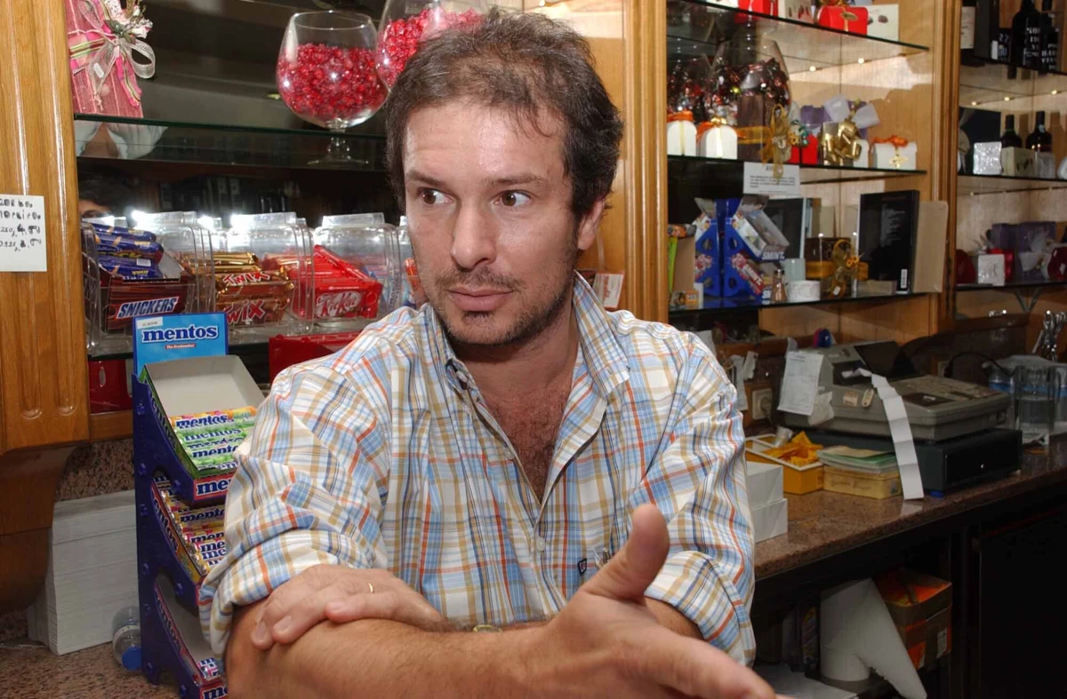 Mário Luiz Oliveira, numa fotografia do arquivo do JN em 2006, era casado e mantinha em segredo os seus encontros