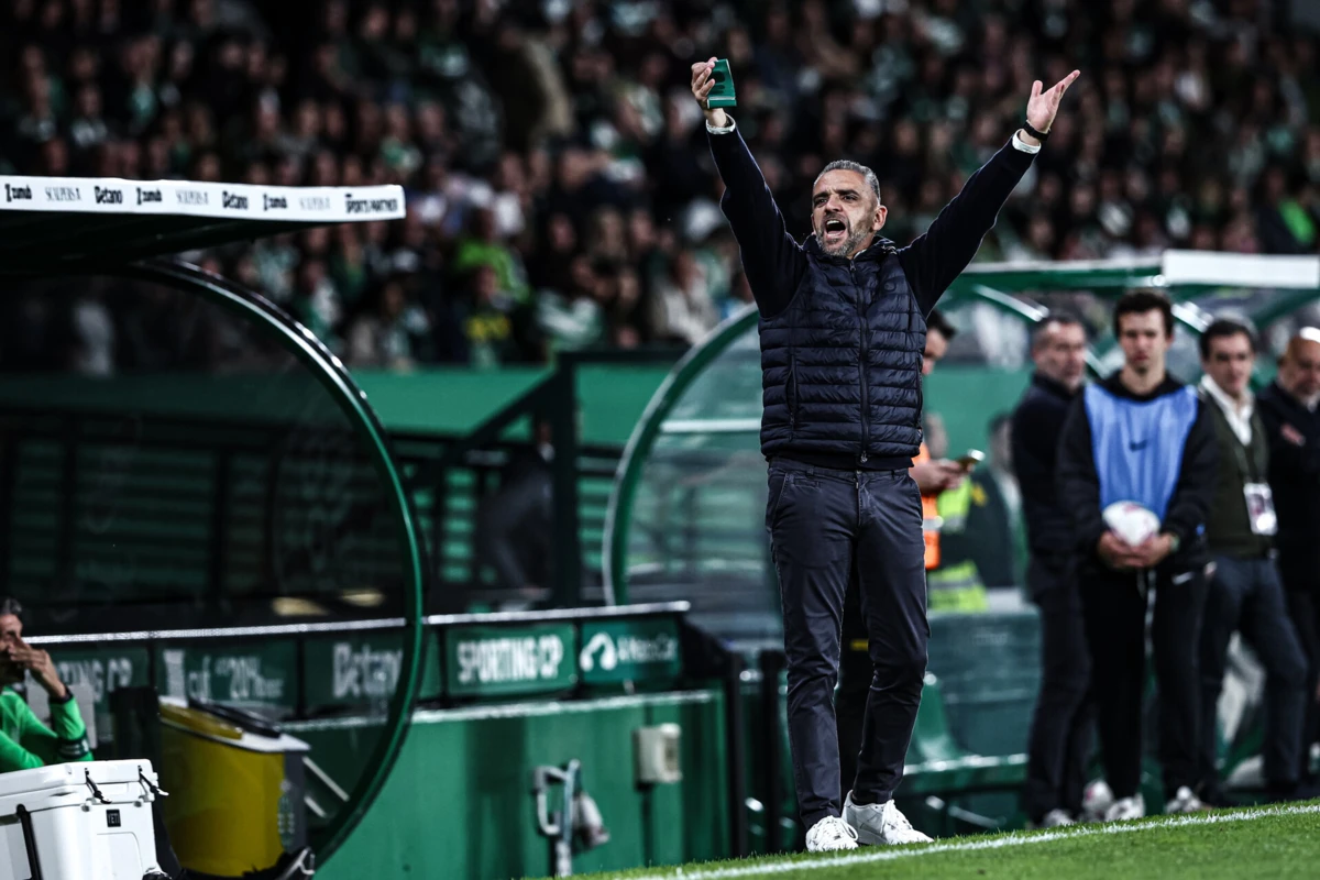 Rui Borges, treinador do Sporting