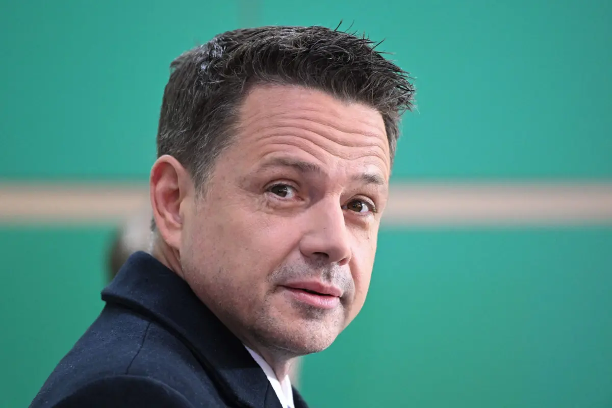 O candidato pró-europeu e autarca de Varsóvia, Rafal Trzaskowski