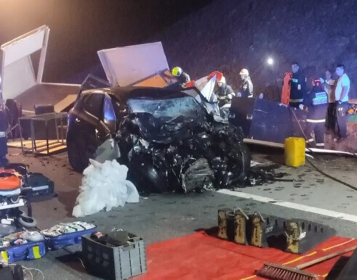 O acidente aconteceu num cruzamento do IC 8 na União de Freguesias de Proença-a-Nova e Peral