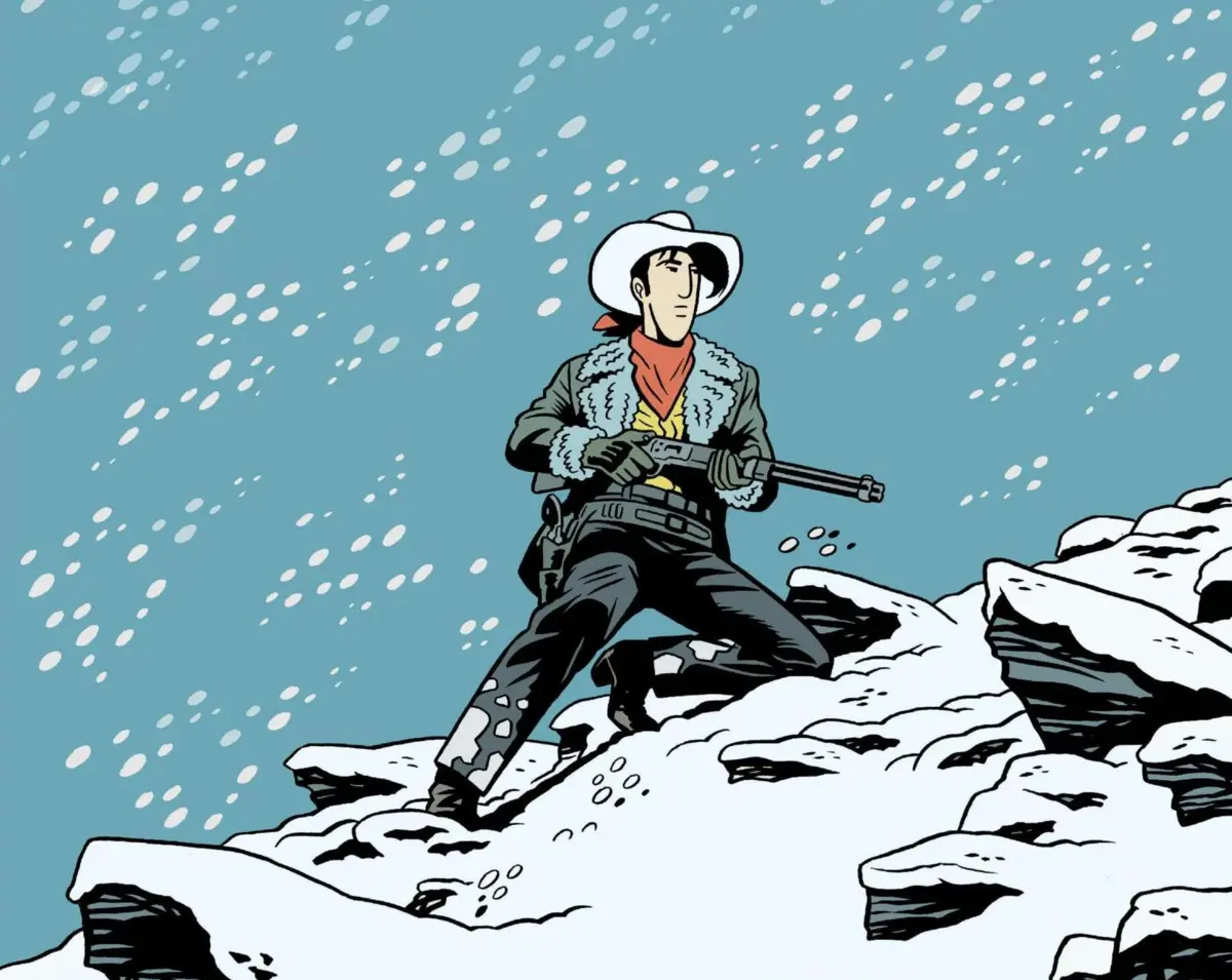 "Lucky Luke - Dakota 1880" é um retrato abrangente, duro e sem contemplações, dos tempos que o protagonista viveu.