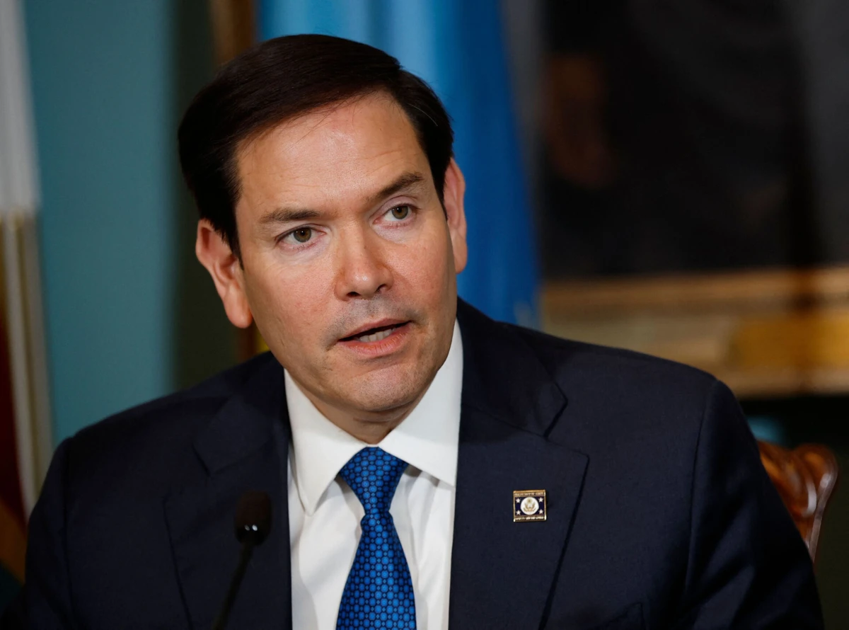 O secretário de Estado norte-americano, Marco Rubio