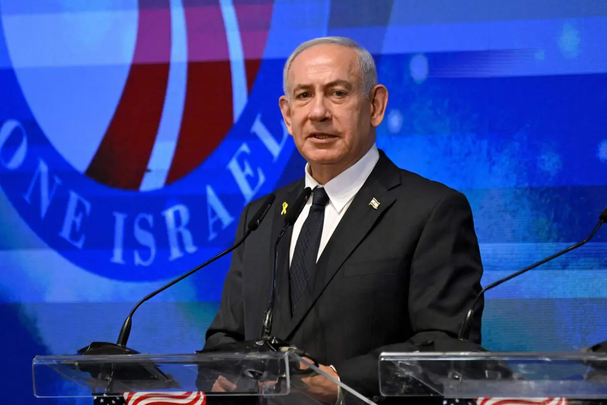 Benjamin Netanyahu, primeiro-ministro israelita
