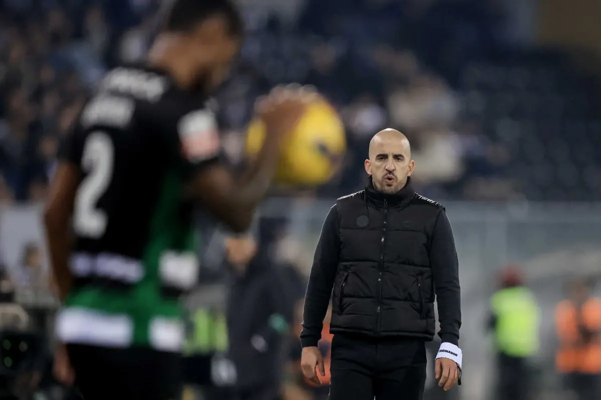 Daniel Sousa foi treinador do V. Guimarães durante três jogos