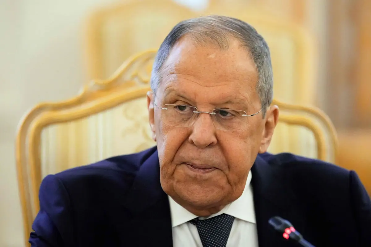 Ministro russo Serguei Lavrov