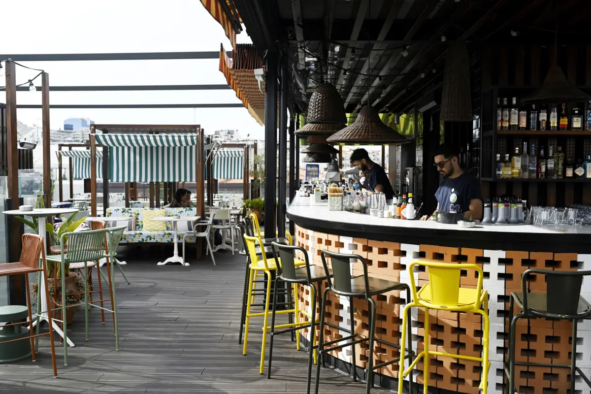 O rooftop lisboeta, perto do Rato.