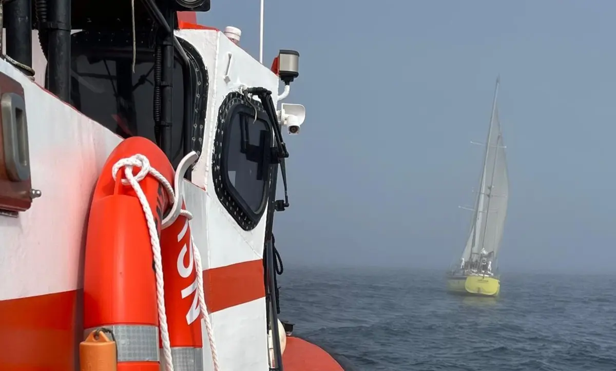 Estação Salva-vidas de Viana do Castelo prestou auxílio à tripulação do veleiro