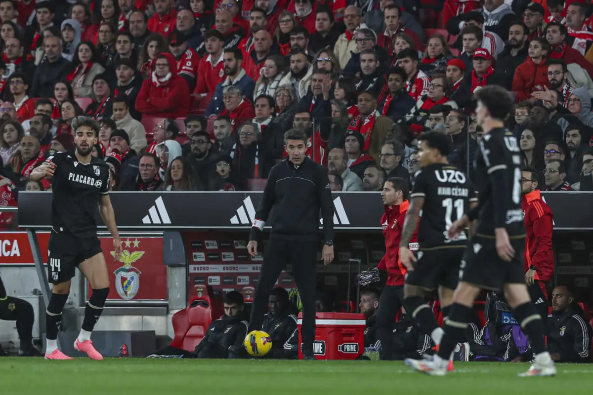 Bruno Lage, treinador do Benfica