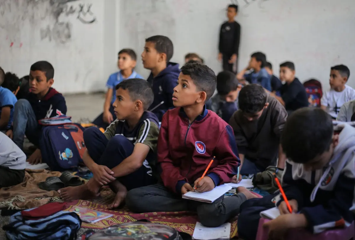 Escolas serviram de abrigo a dezenas de famílias durante a guerra entre Israel e o Hamas