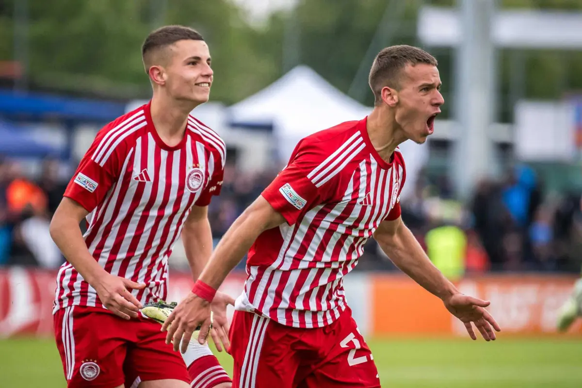 Olympiacos venceu a Youth League