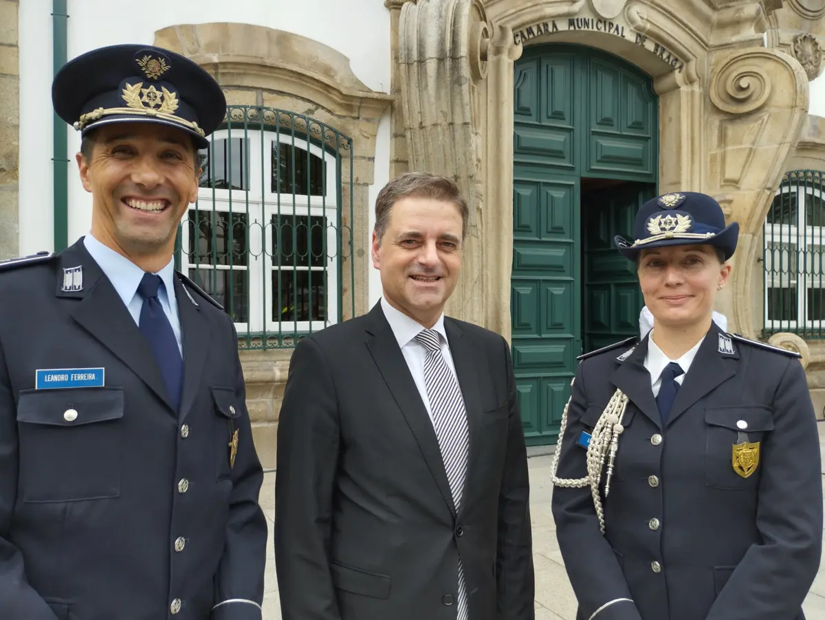 Imagem de contexto do artigo Nova comandante da Polícia Municipal de Braga tomou posse