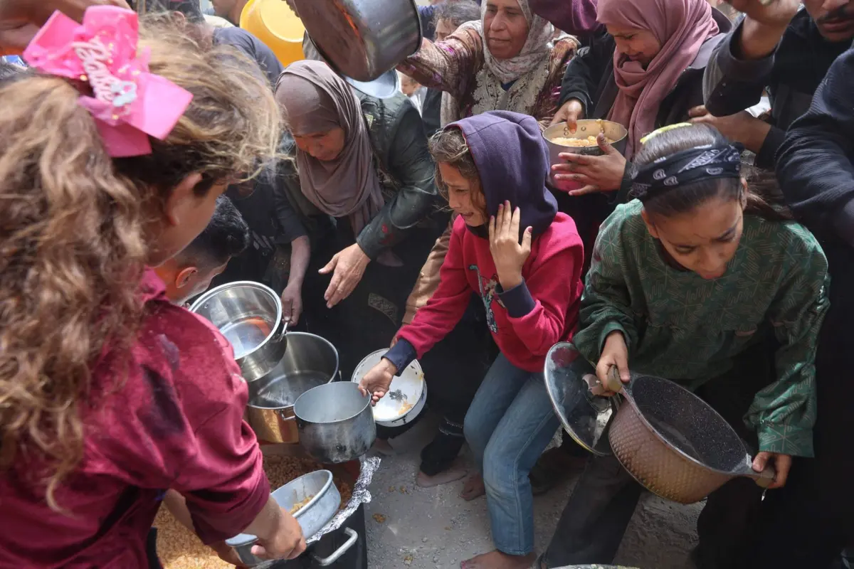 Na última semana, 1900 camiões de ajuda humanitária foram recolhidos e distribuídos na Faixa de Gaza