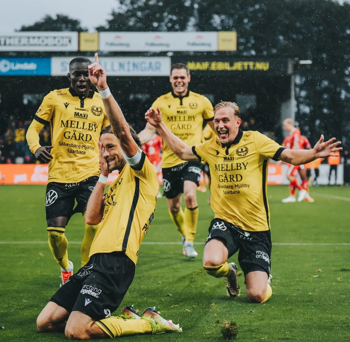 Jogadores do Mjallby estão muito perto de entrarem na história