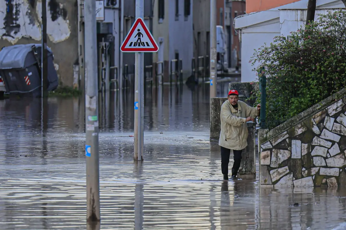 Inundações são recorrentes sempre que há fenómenos de chuva mais intensa