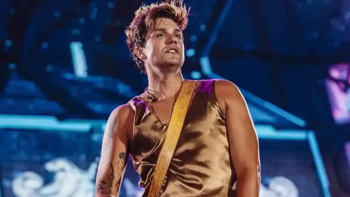 Luan Santana, de 34 anos, apresenta em Lisboa o seu mais recente espetáculo "Luan ao vivo na lua"