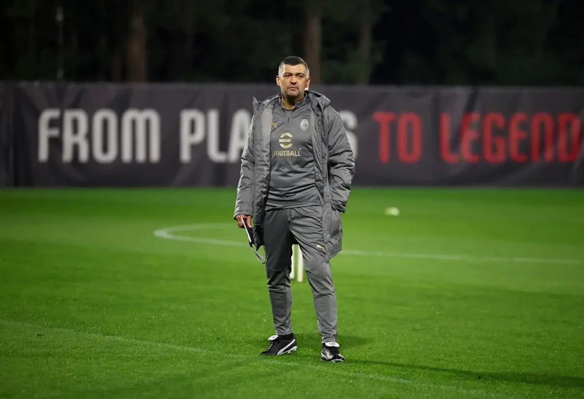 Sérgio Conceição, treinador do AC Milan