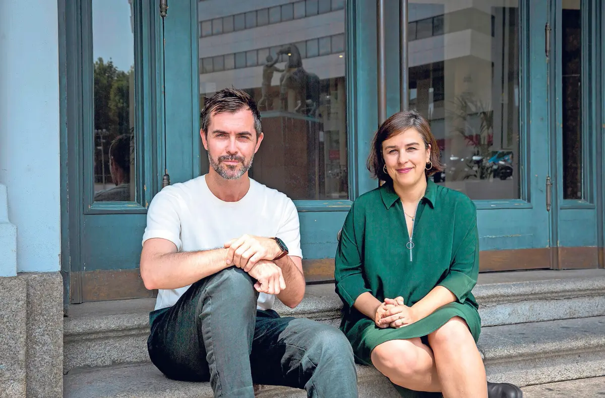 Cristina Planas Leitão e Drew Klein, codiretores do Teatro Municipal do Porto