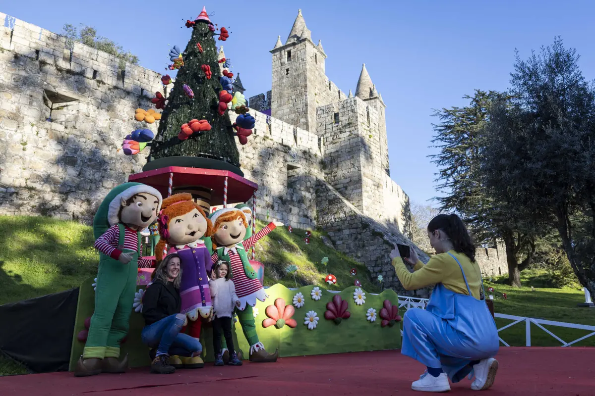 Personagens deliciam miúdos e graúdos