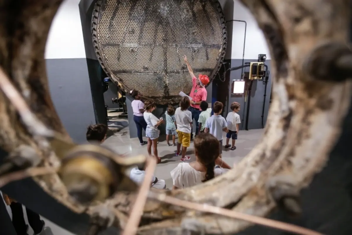 A Central Tejo situa-se na zona de Belem, em Lisboa
