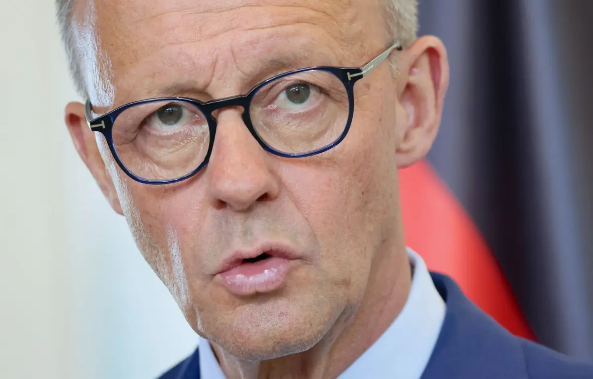 O chanceler alemão, Friedrich Merz