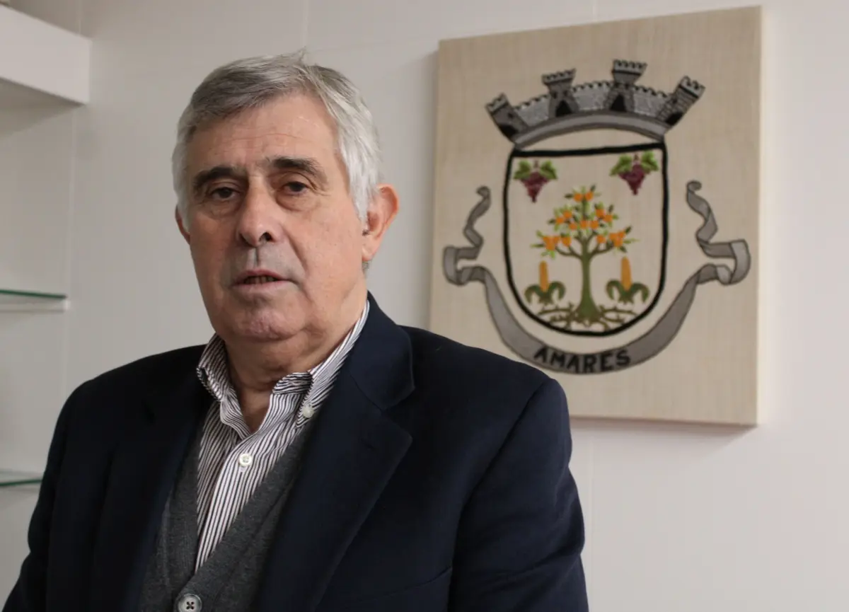 O presidente da Câmara de Amares, Manuel Moreira