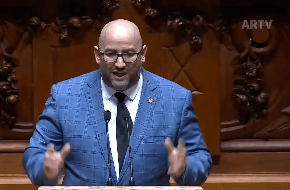 Miguel Arruda na Assembleia da República