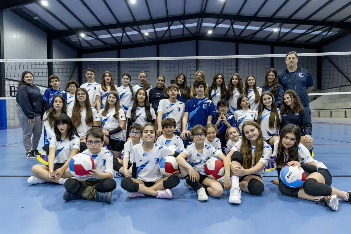 Família do VCB cresce todos os dias e, neste momento, movimenta duas centenas de jovens atletas. O sonho é ter um pavilhão
