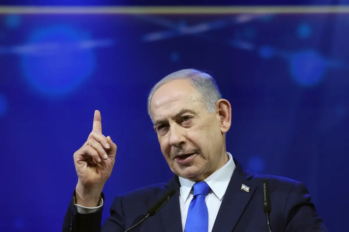 Benjamin Netanyahu, primeiro-ministro israelita