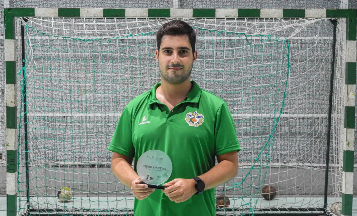 Pedro Martins é o treinador da equipa sénior do Vigorosa