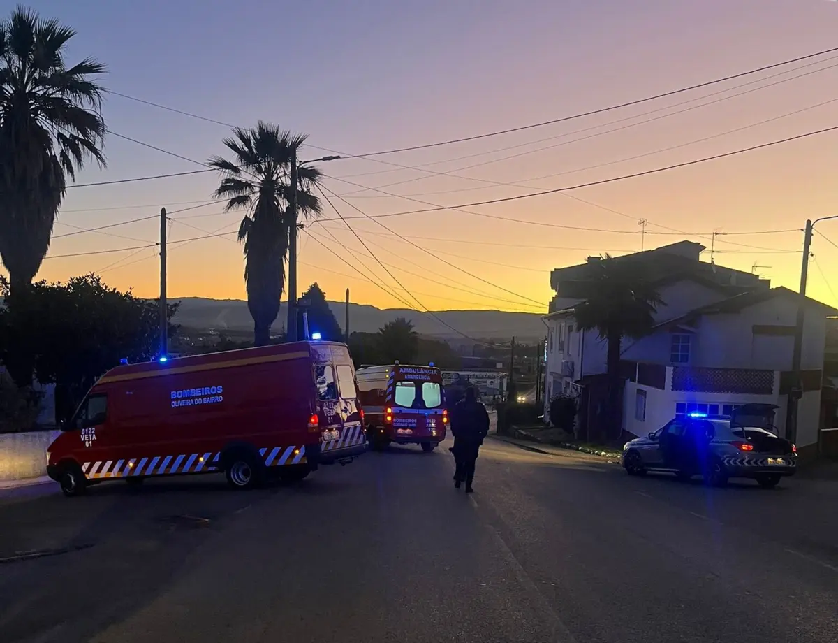 Tudo indica que a vítima estaria a “distribuir jornais” num carro