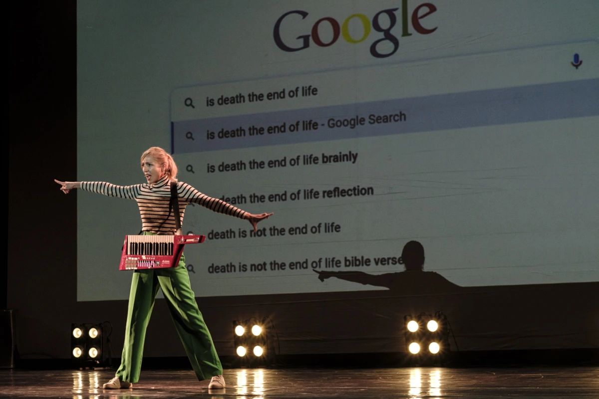 Barbara Matijević é a intérprete do espetáculo