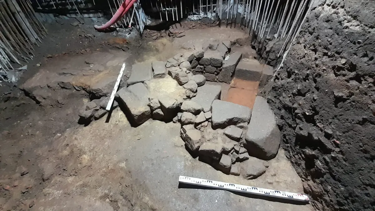 Batistério paleocristão agora encontrado é o primeiro conhecido a norte do Mondego, segundo a Direção Regional de Cultura do Norte