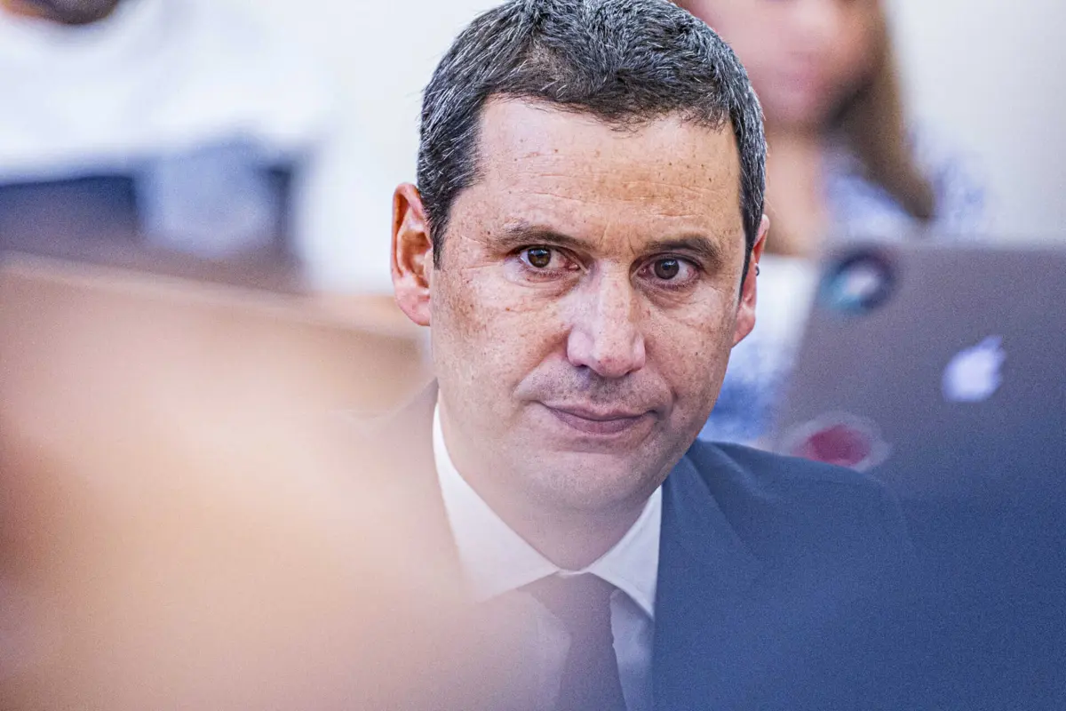 O ministro das Infraestruturas João Galamba