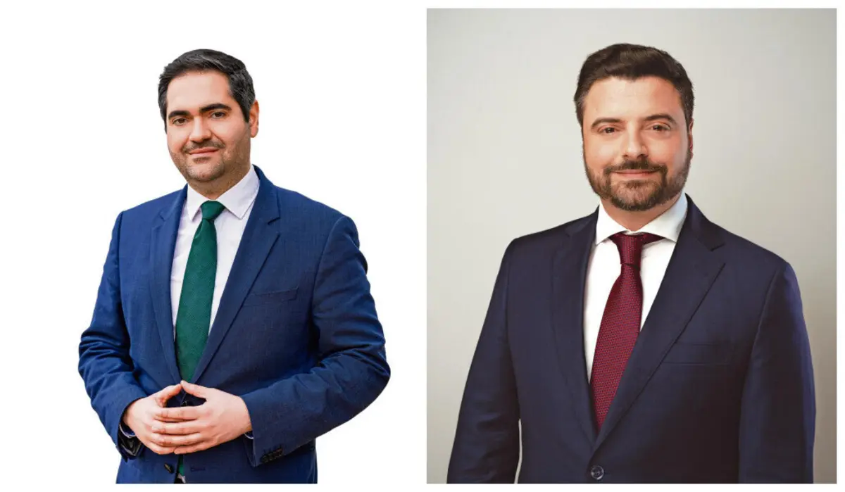 Pedro Cepeda (PSD-CDS) e Paulo Correia (PS)