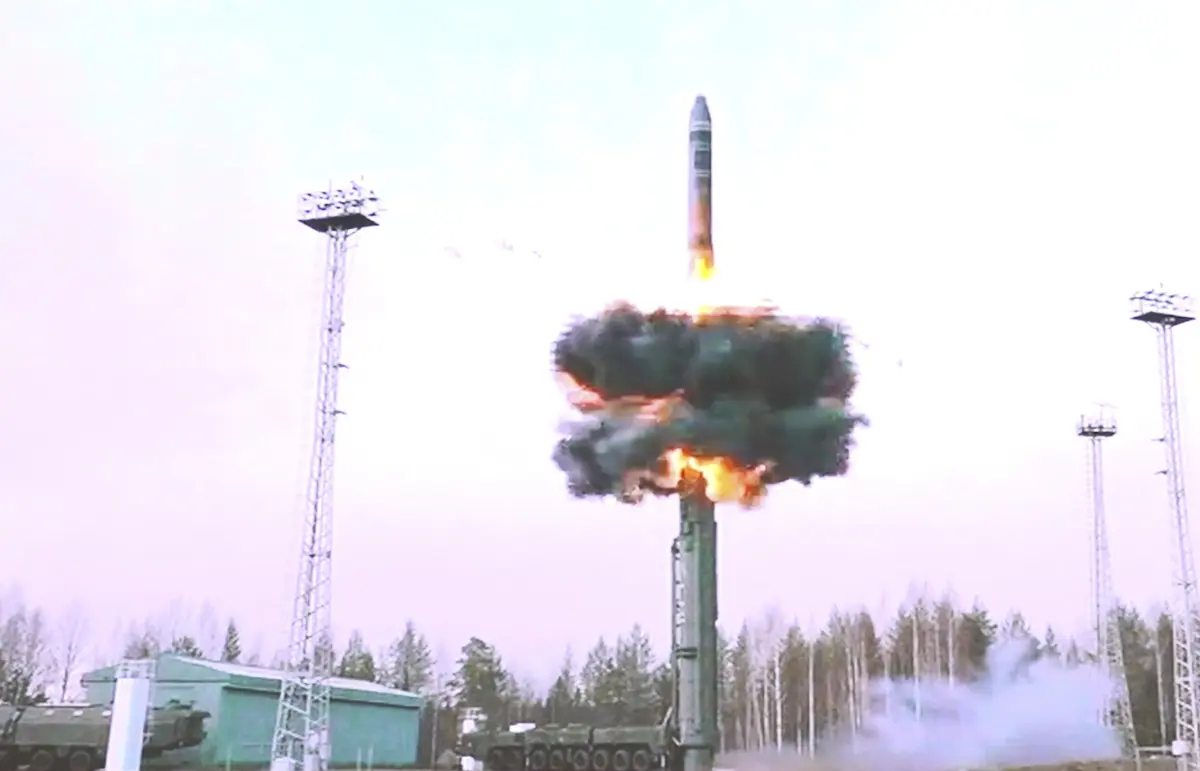 Imagem de contexto do artigo Rússia lança mísseis intercontinentais em exercícios de dissuasão nuclear