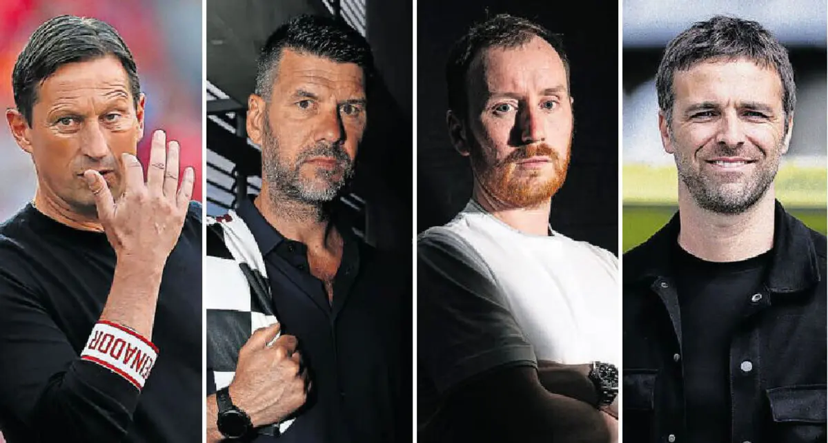 Roger Schmidt, Cristiano Bacci, Ian Cathro e Gonzalo García