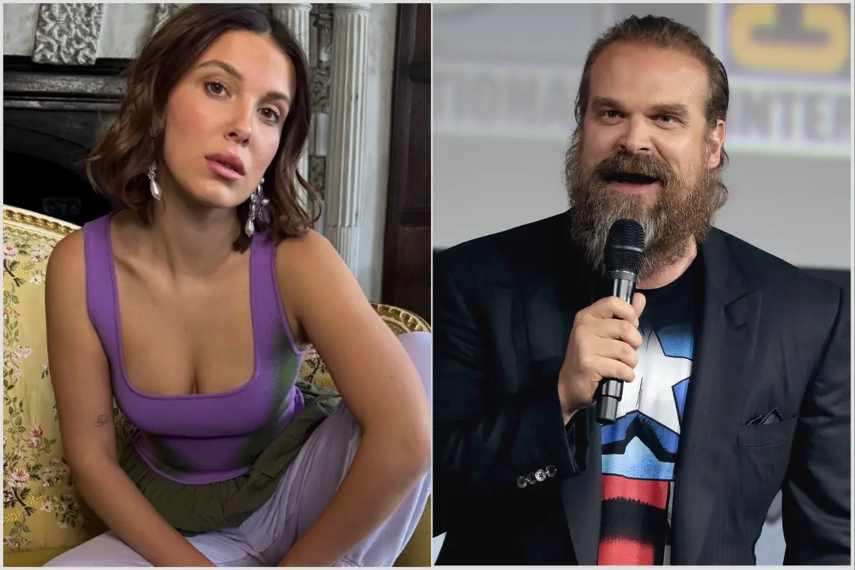 Millie Bobby Brown apresentou queixa formal contra David Harbour por assédio e bullying nos bastidores da série "Stranger Things"