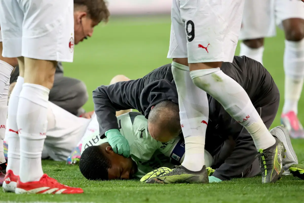 Maignan já deixou o hospital